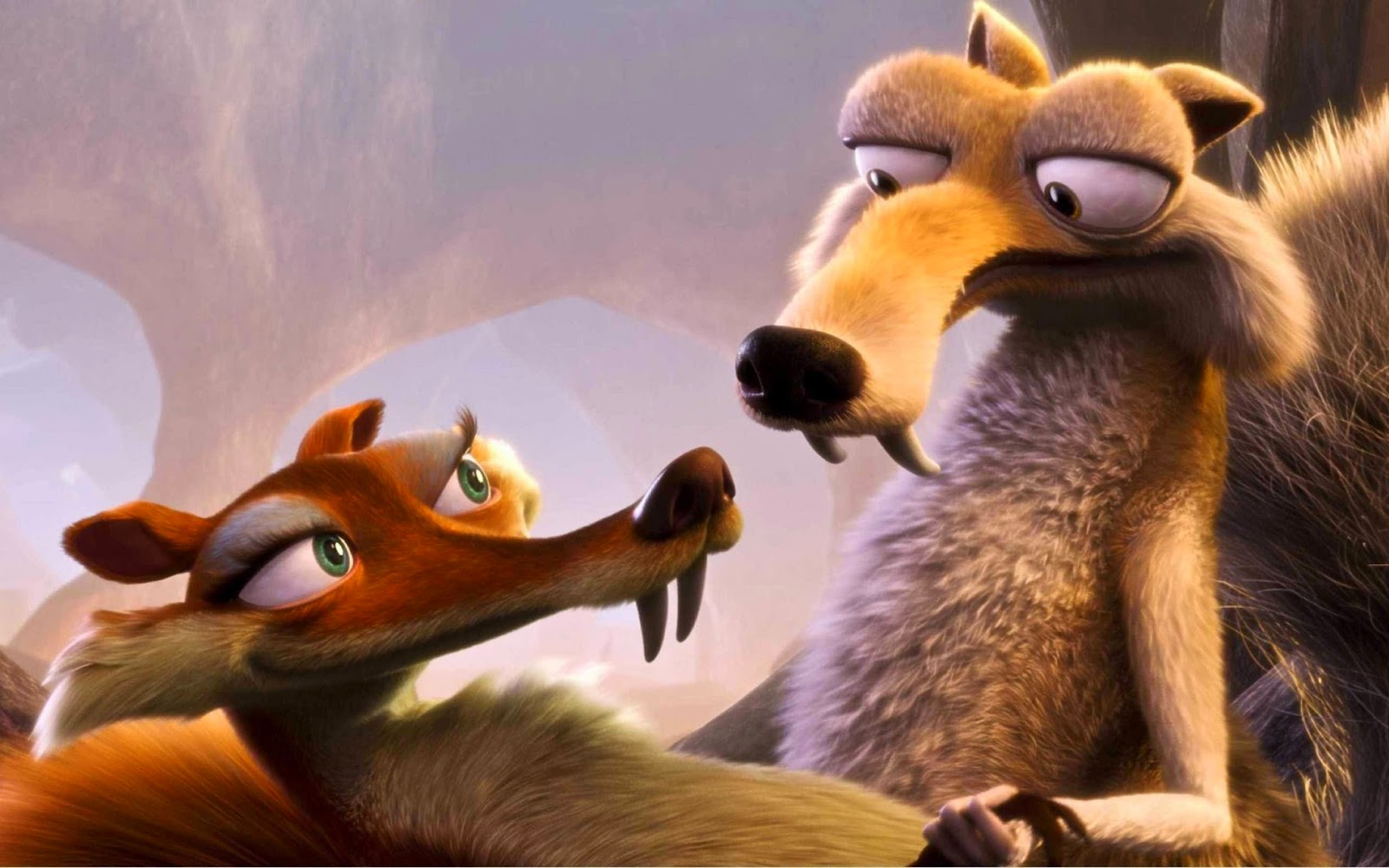 Cute Squirrels From Ice Age